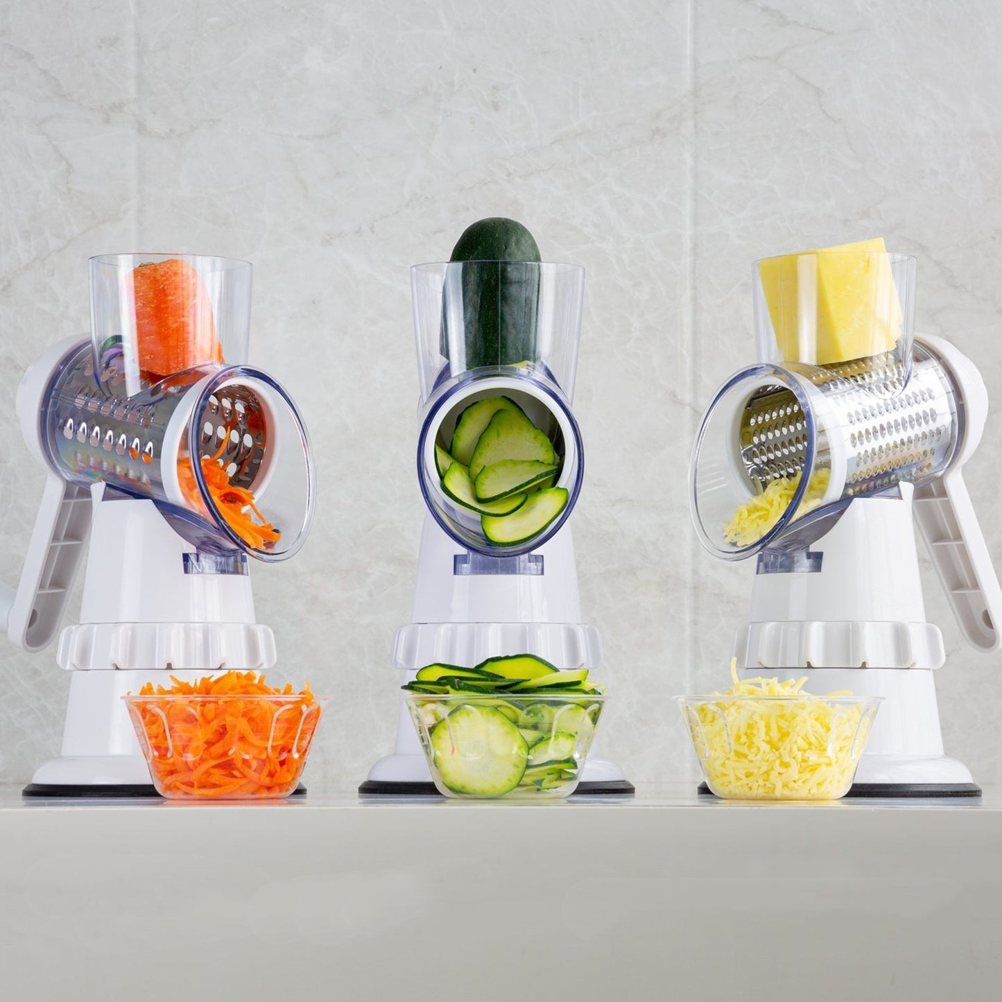 3 In 1 Vegetable Slicer Grater