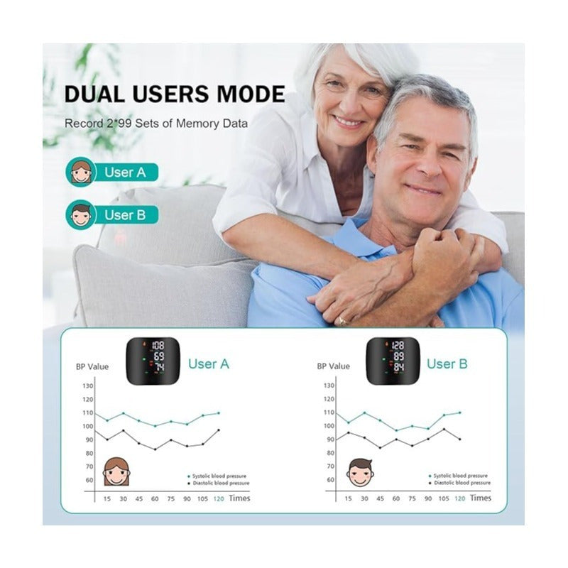 Automatic Wrist Blood Pressure Monitors with LCD Screen