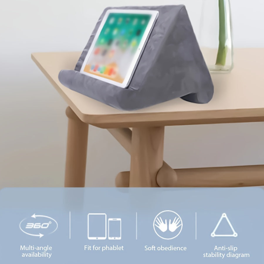 A Versatile Tablet Stand For Reading, Which Can Be Compressed Into Different Angles For Tablet Reading.