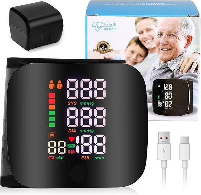 Automatic Wrist Blood Pressure Monitors with LCD Screen